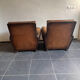 Paire de fauteuils club