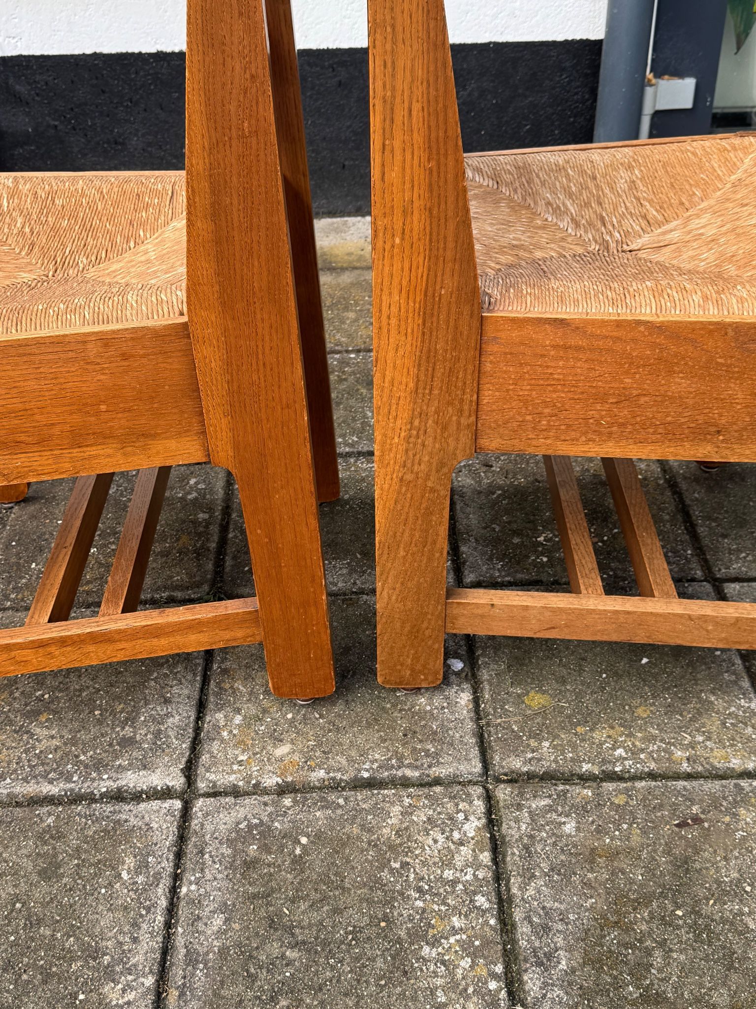 Pair of Amsterdamse School Dining Chairs