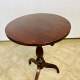 Walnut side table