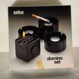 Braun Domino Smoking Set Designer Dieter Rams  Complete with Box