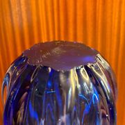 Murano cobalt blue vase from the 60s