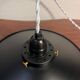 Metal suspension with braided cotton thread