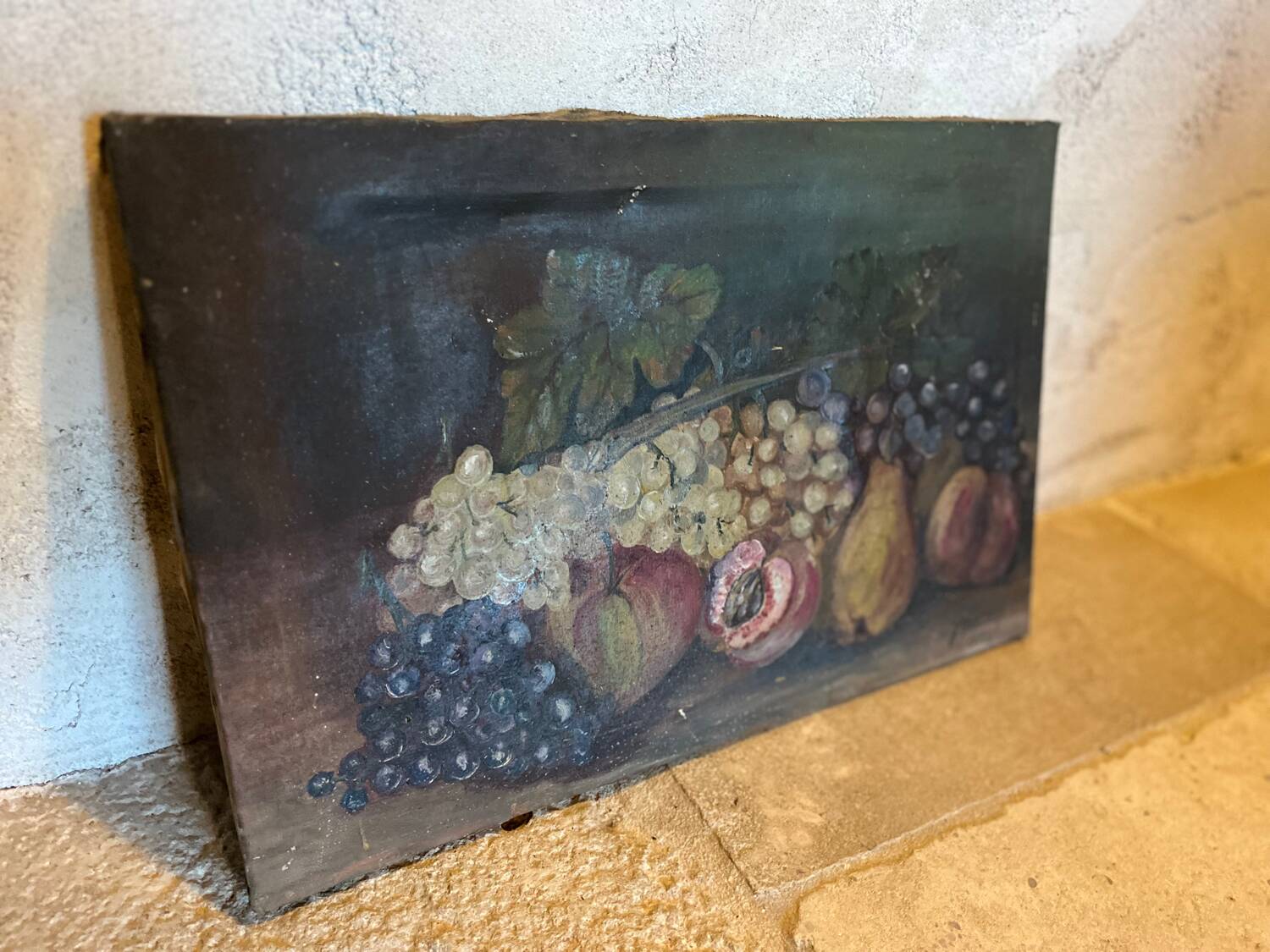 Still life painting signed 1952