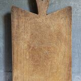 Cutting board in old solid wood