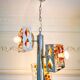 Suspension vintage en verre de Murano par Mazzega – années 70 – verre