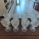 8 verres à pied