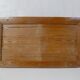 old small bamboo bench vintage step