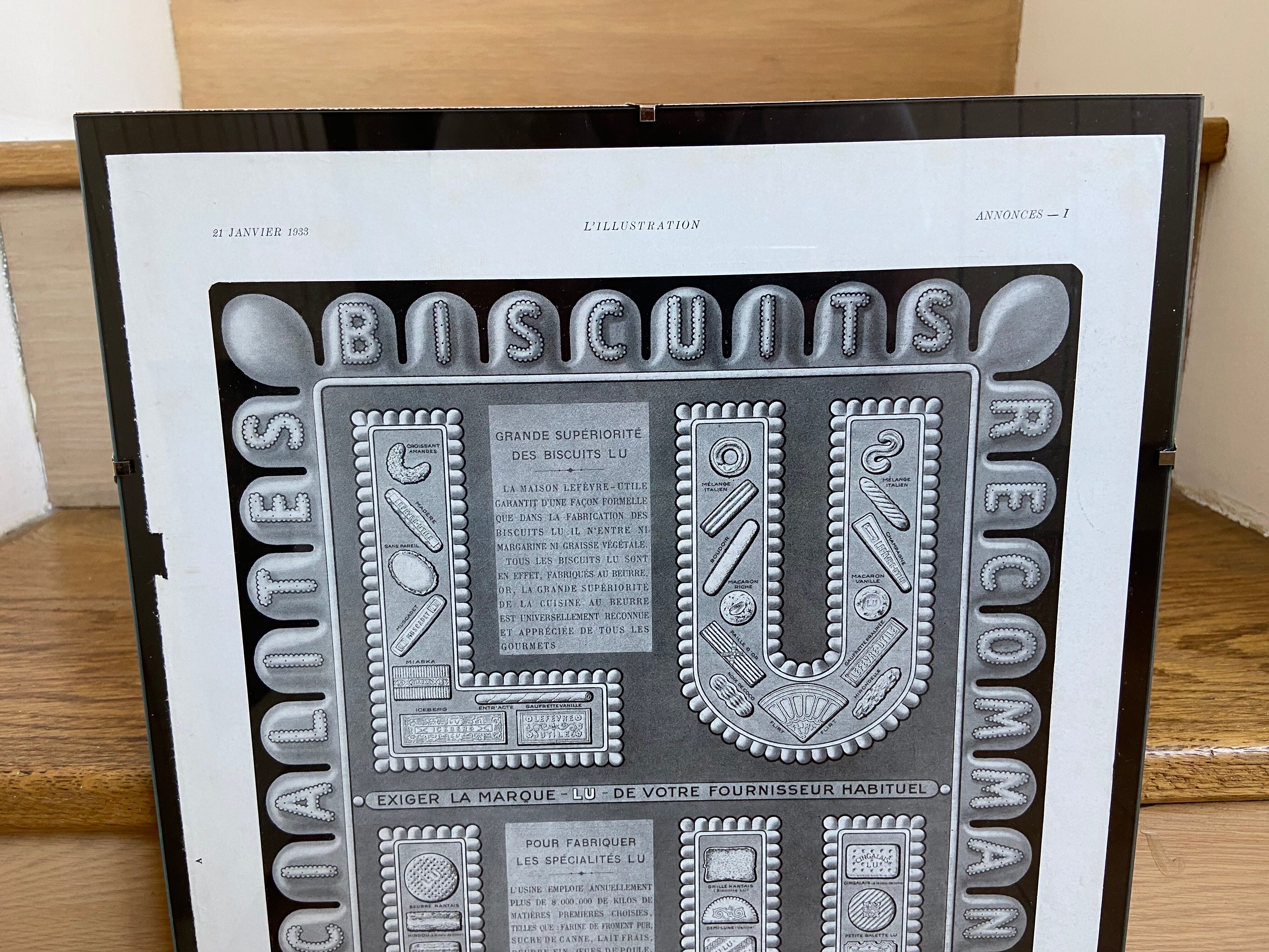 LU advertising poster January 21, 1933