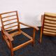 Paire de fauteuils vintage – Attributés à Károly Nagy, Hongrie, années 1940