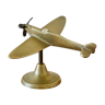 Vintage brass English Spitfire WW2 aircraft