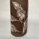 Vintage signed terracotta vase