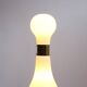 Brillo Floor Lamp in White Murano Glass Attributed to Carlo Nason