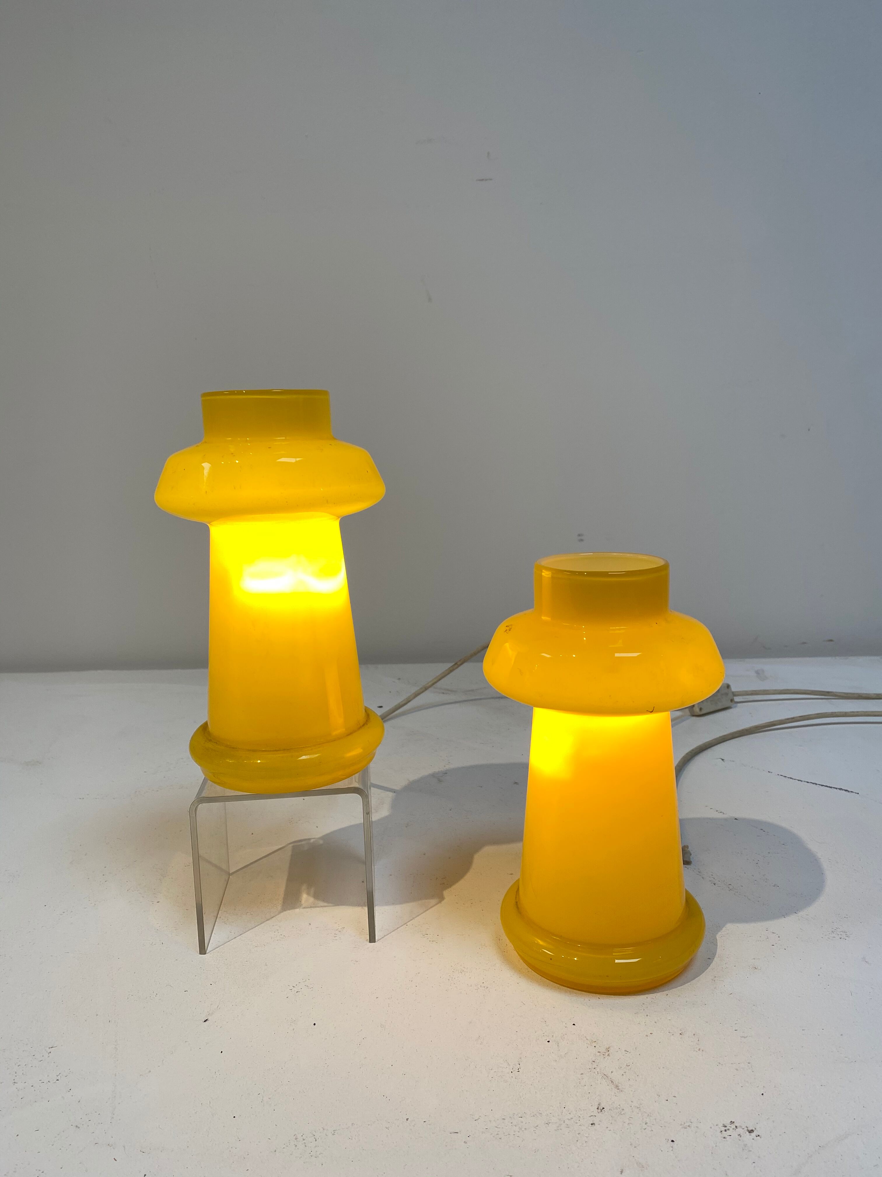 Pair of Italian lamps