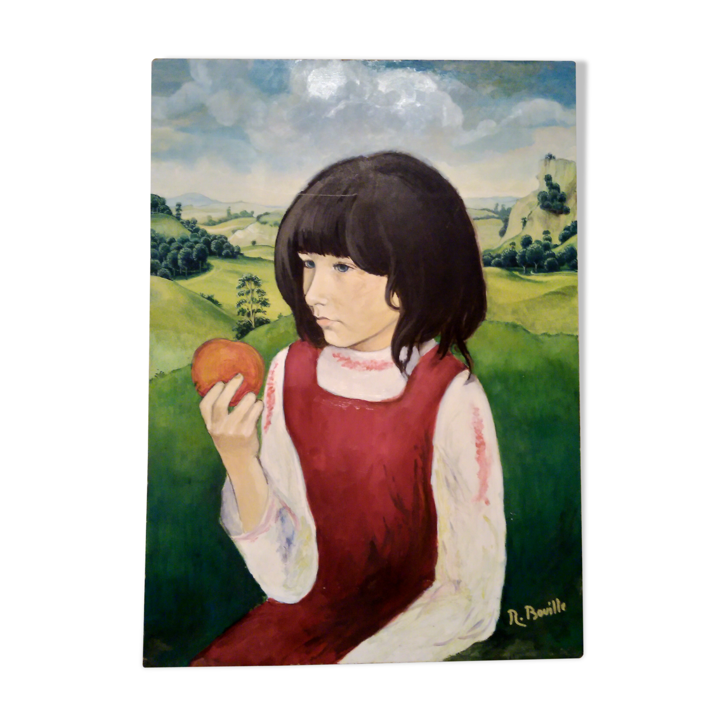 Portrait of little girl