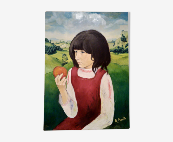 Portrait de petite fille