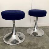 2 tulip foot stools an'70
