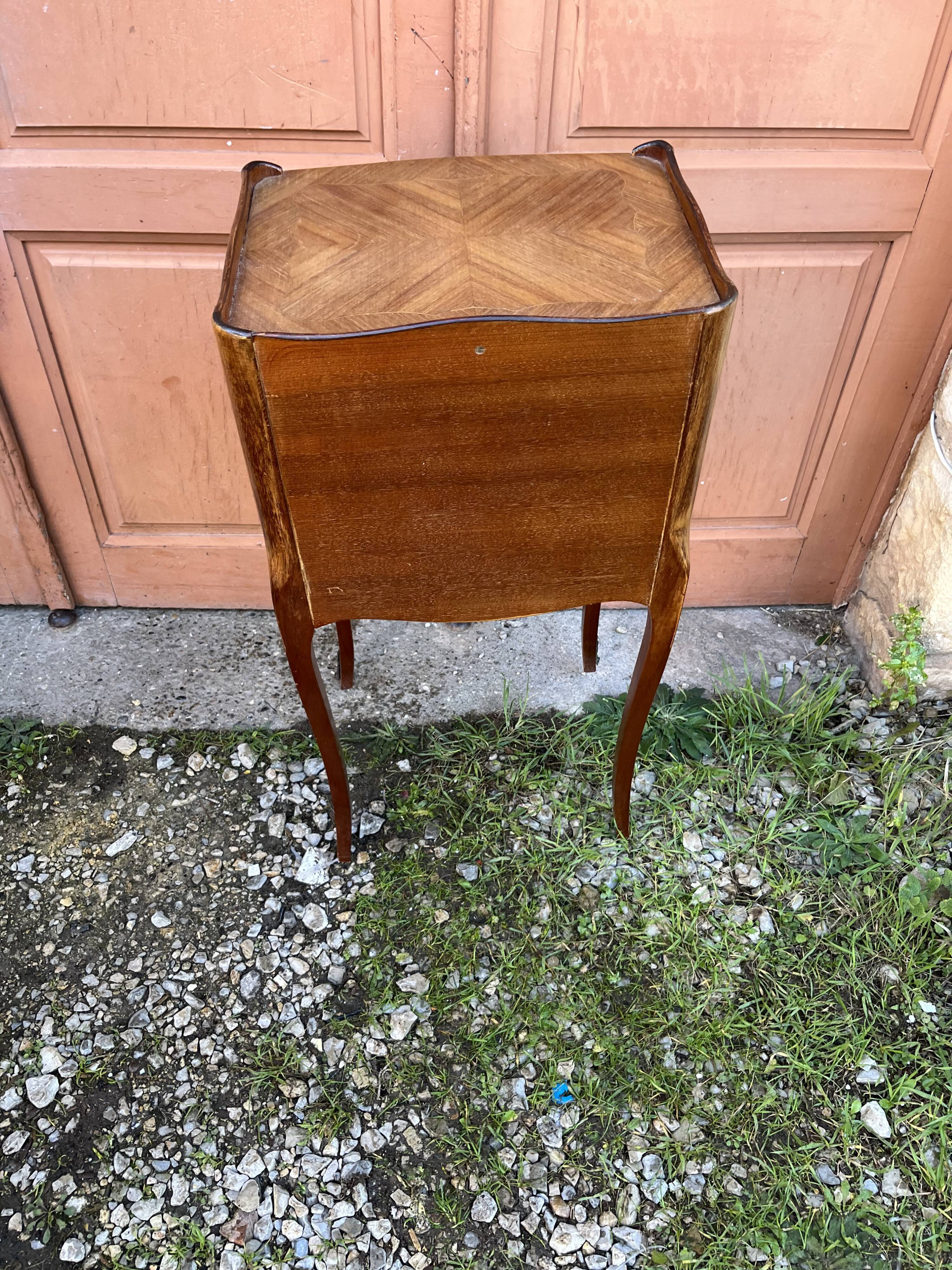 Louis XV style bedside table