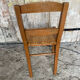 Vintage CLASS NEUDORF Wooden Chair + Woven Seat #C800