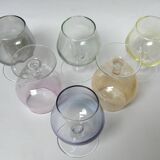 6 Luminarc cognac glasses