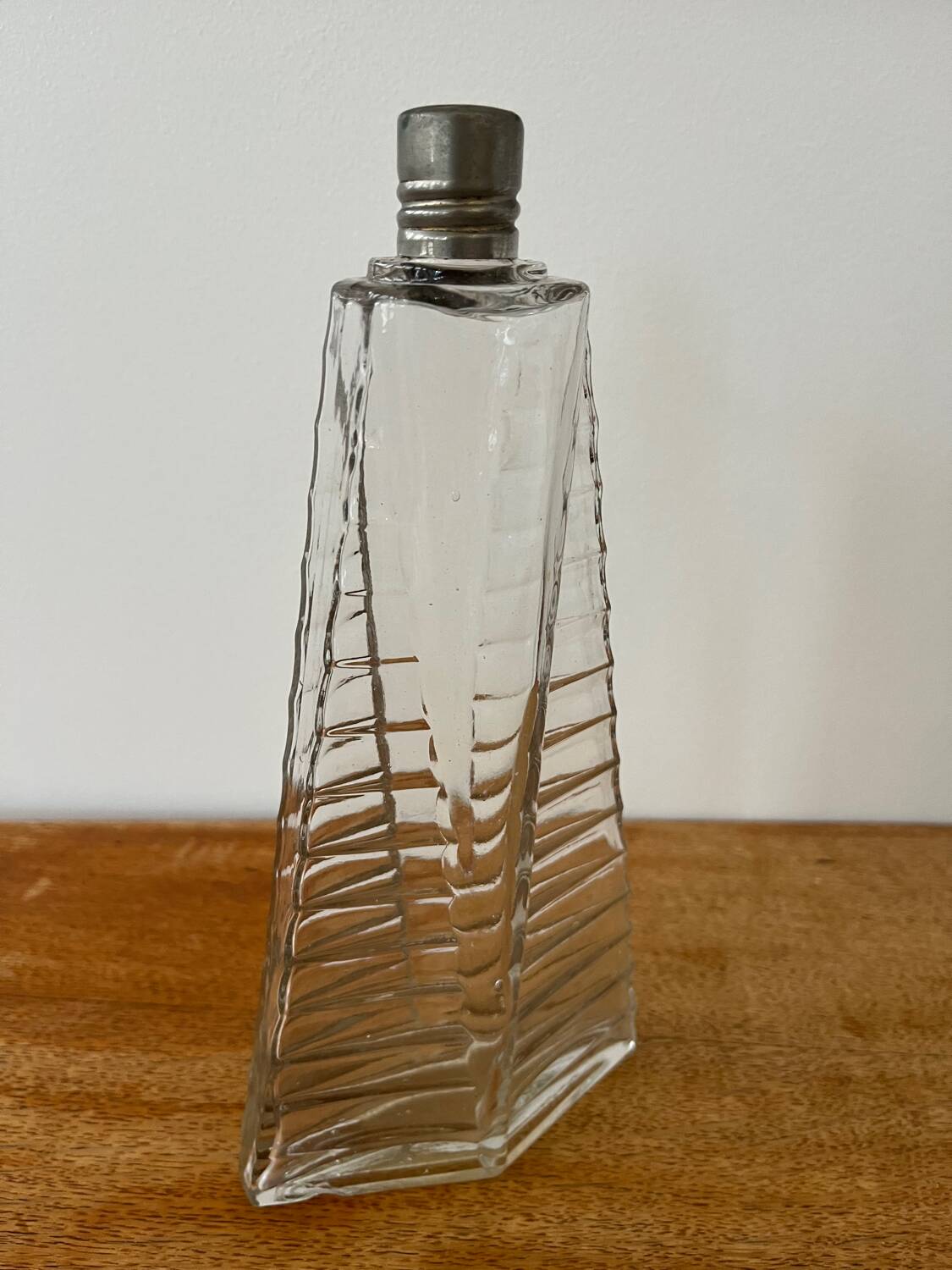 Art Deco glass bottle