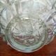 Abat jour tulipe en verre vintage