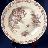 Assiette de presentation modele liseron pexonne vaiselle de grand-mere