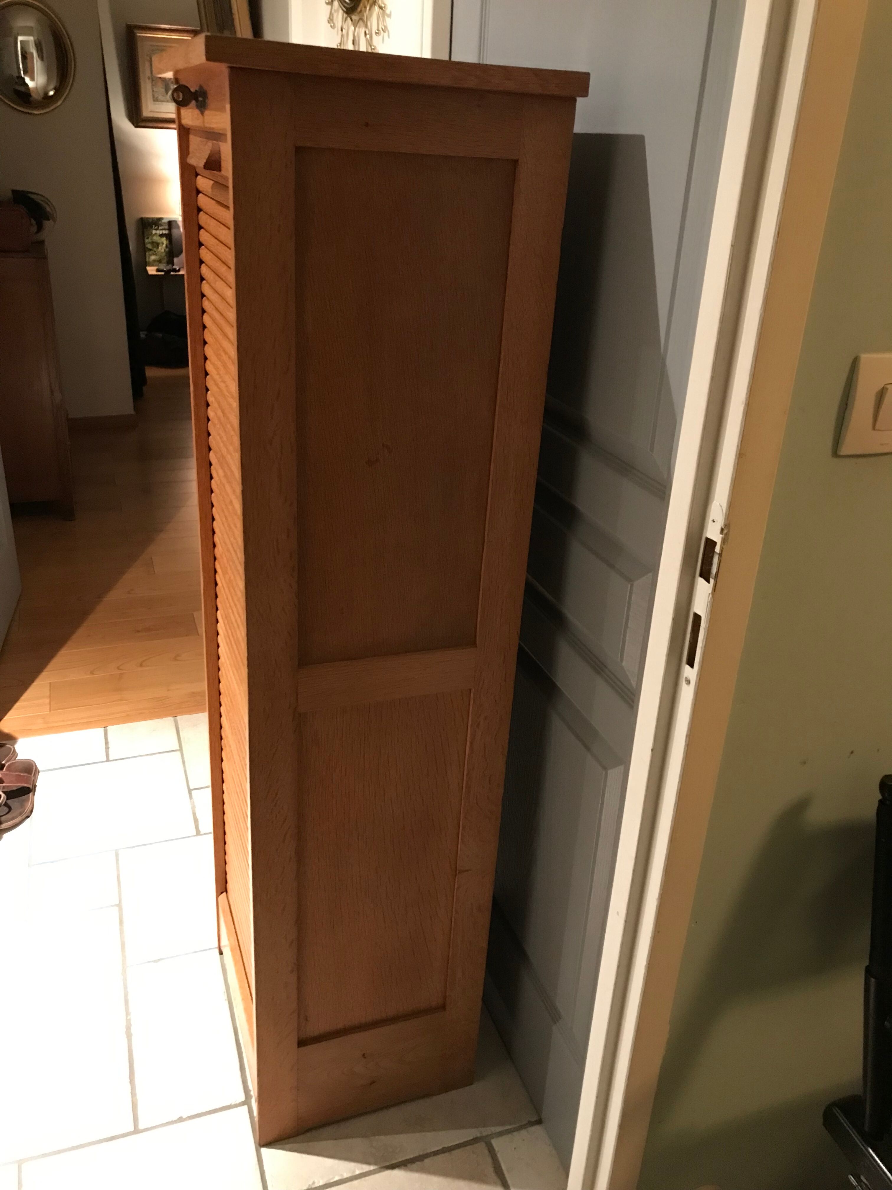 Cabinet notary oak curtain