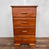 Vintage art deco weekly chest of drawers