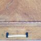 Vintage gold oak row feet compass from the 50s