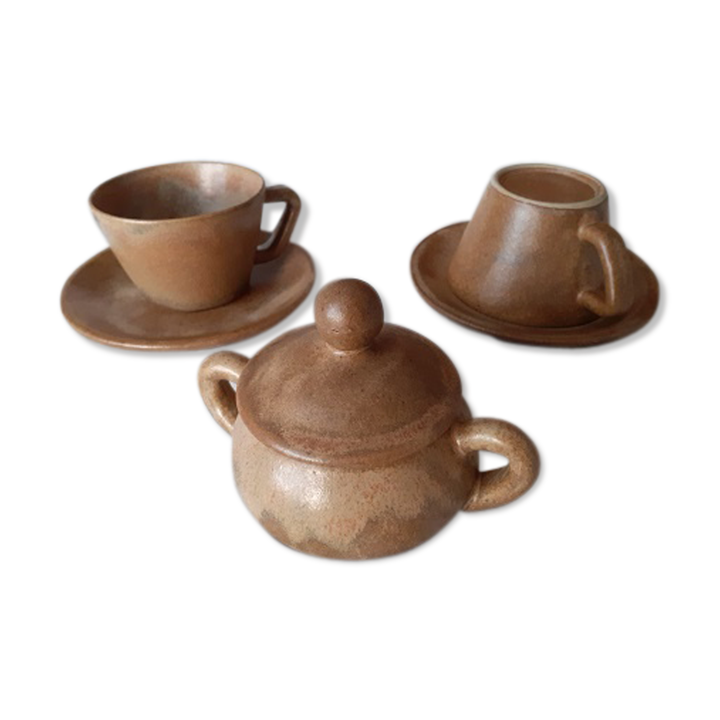 Cup set and its sandstone sugar