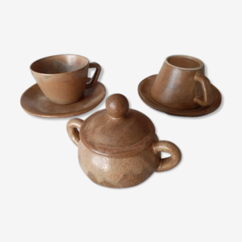 Cup set and its sandstone sugar