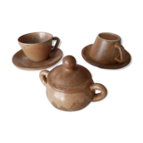 Cup set and its sandstone sugar