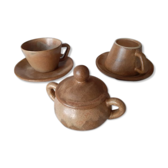 Cup set and its sandstone sugar