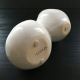 Vase double forme organique