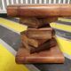 Trompe l'oeil stool books