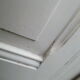Pair of old beautiful white patina separation doors