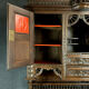 Breton buffet period 19th century in oak with brown patina