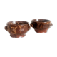 Pair of stoneware bowls by André Bodin, 1950