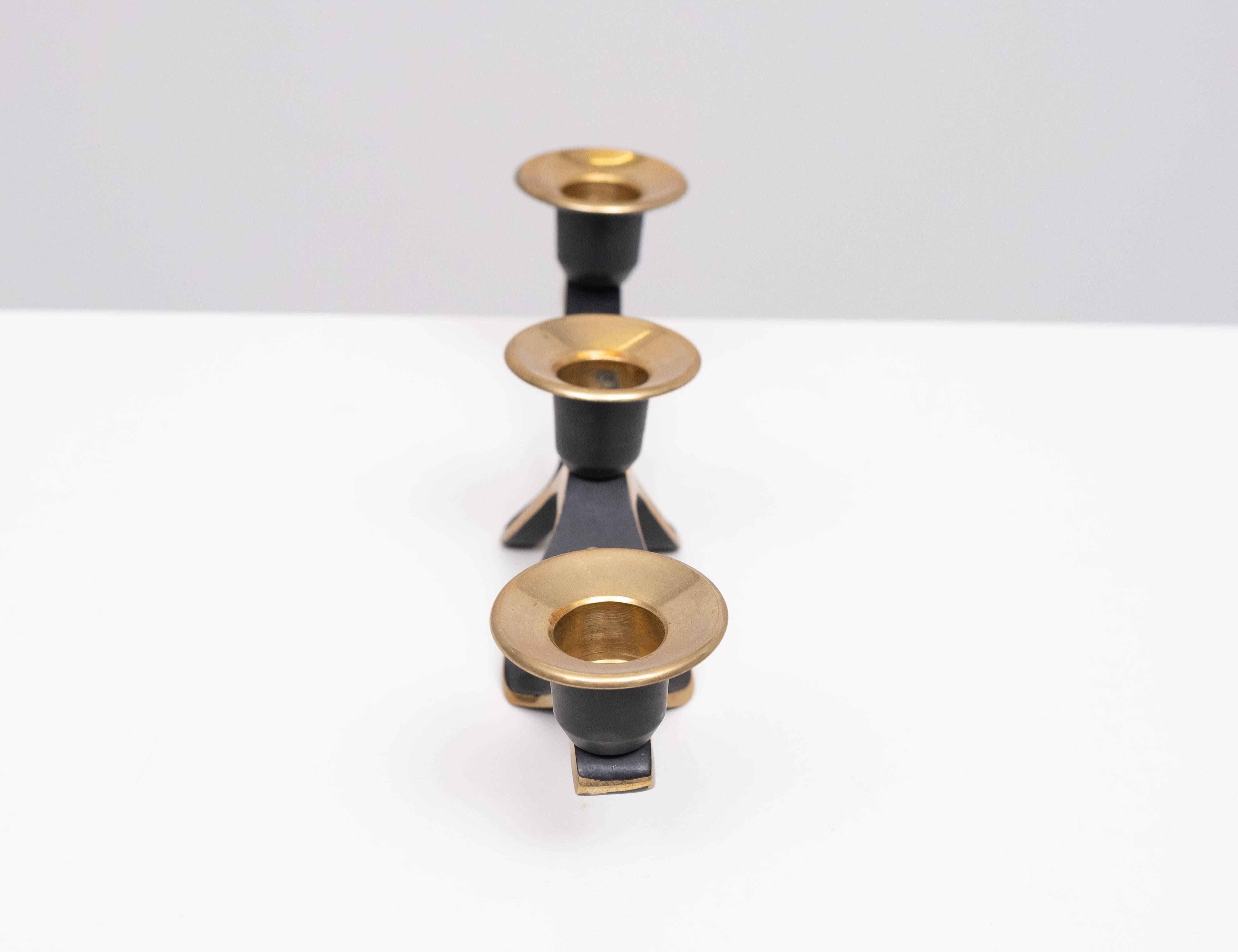 Richard Rohac candle holder by Walter Bosse 1960s Austria