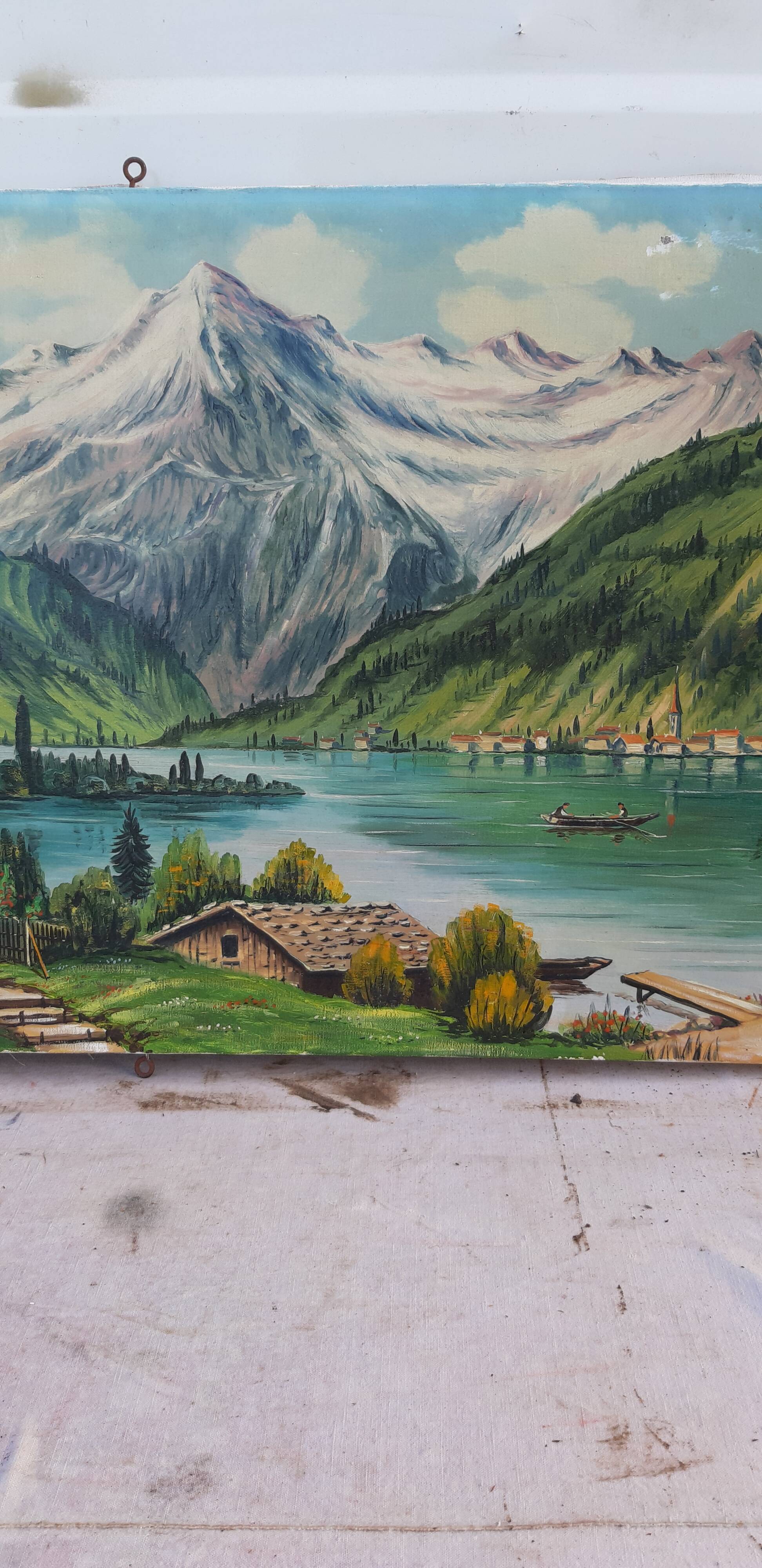 Oil on canvas 60s B.Bondenet