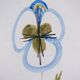 Plat céramique Roger Capron « fleurs » Vallauris 50 design/chambost/jouve