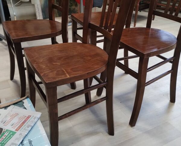 Lot de 4 chaises bistrot