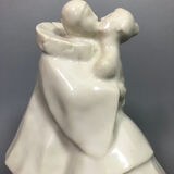 THE KISS by Edouard Marcel Sandoz in Haviland Limoges porcelain