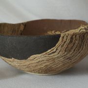 Vide poche coupe Céramique d'Art grès sable XXI