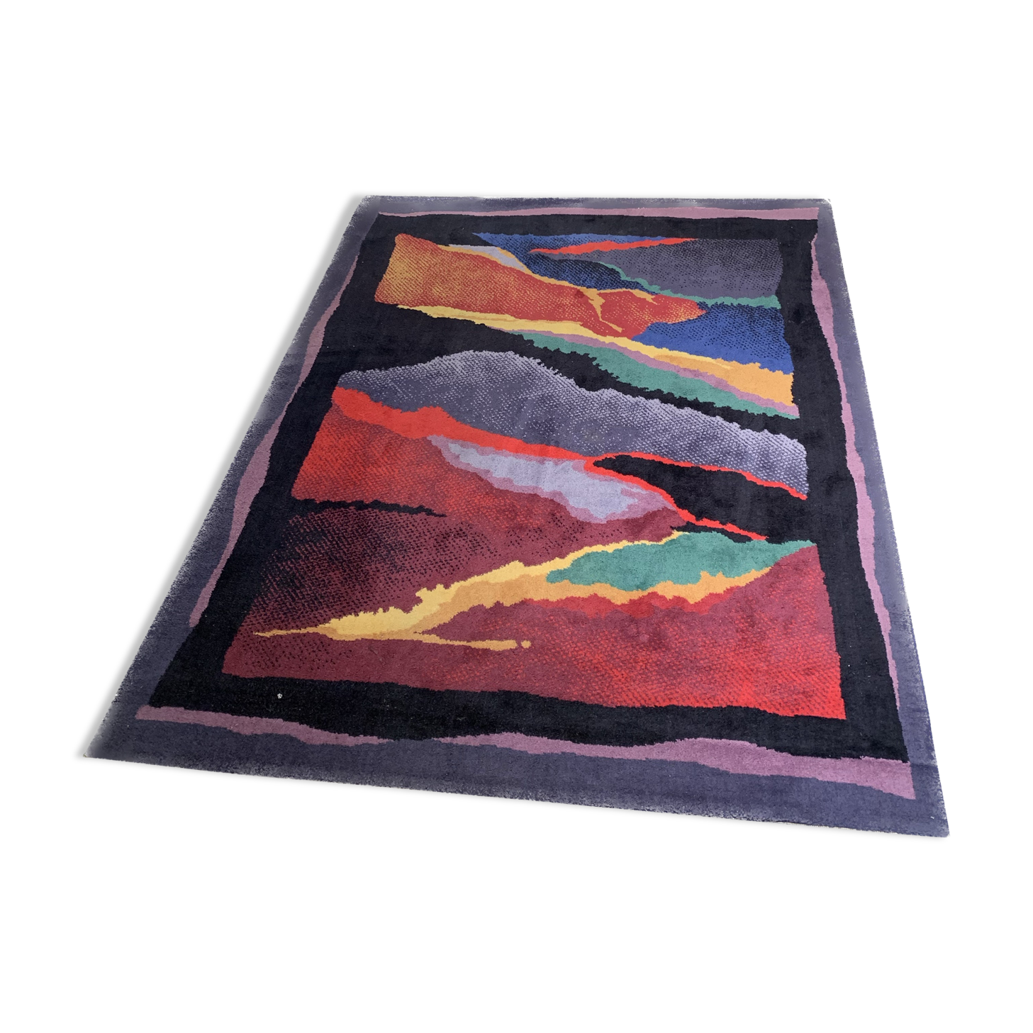 Short pile carpet - 80s