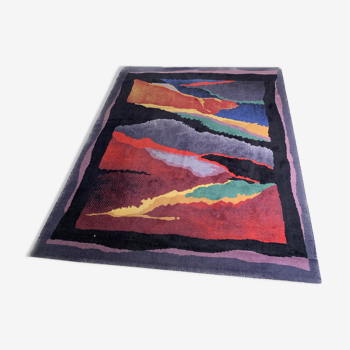 Tapis poils courts - années 80