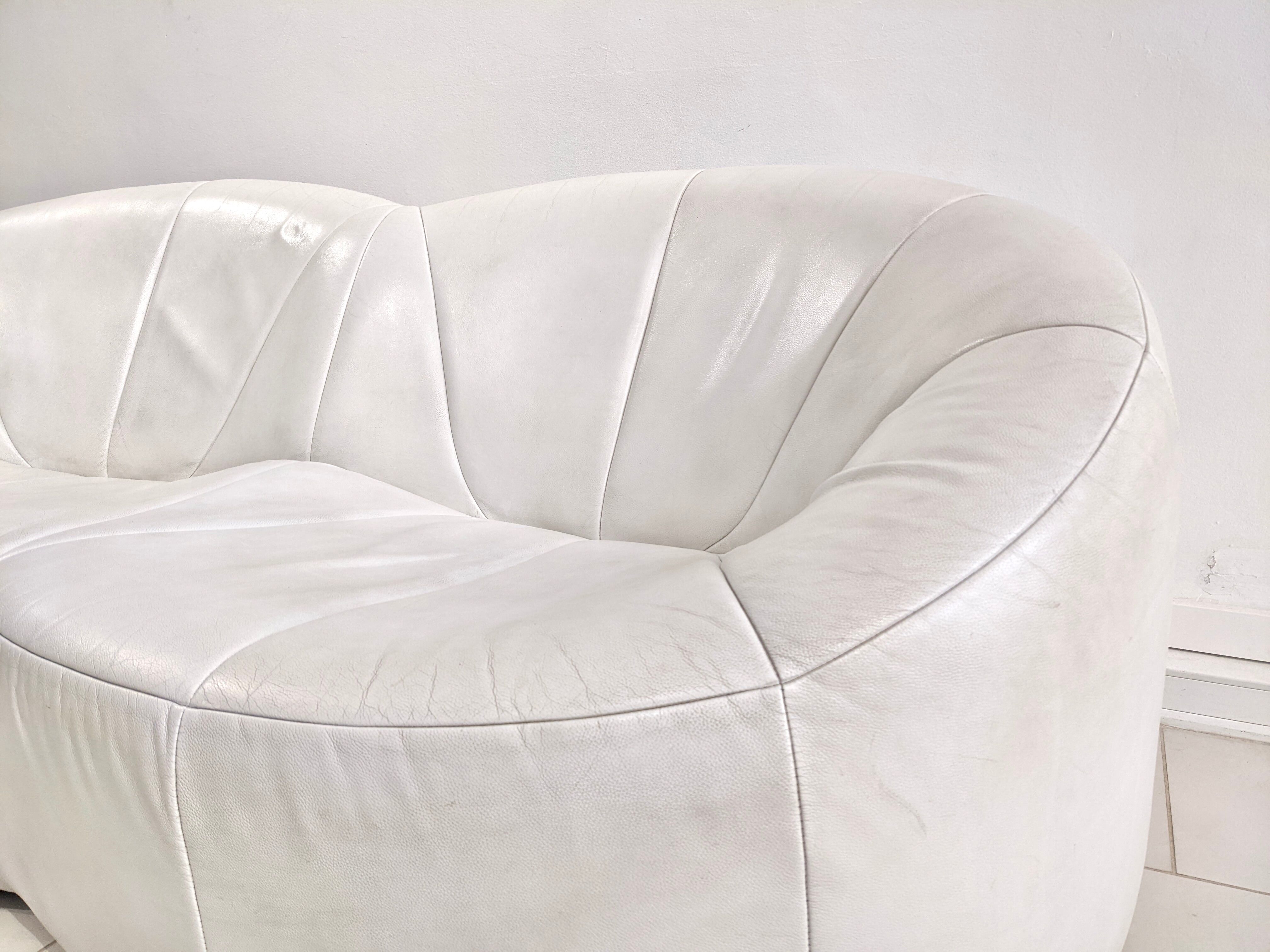 Sofa 2 Places Pumpkin by Pierre Paulin