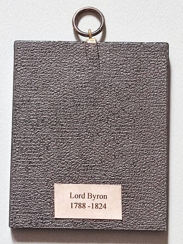 Portrait miniature : Lord Byron