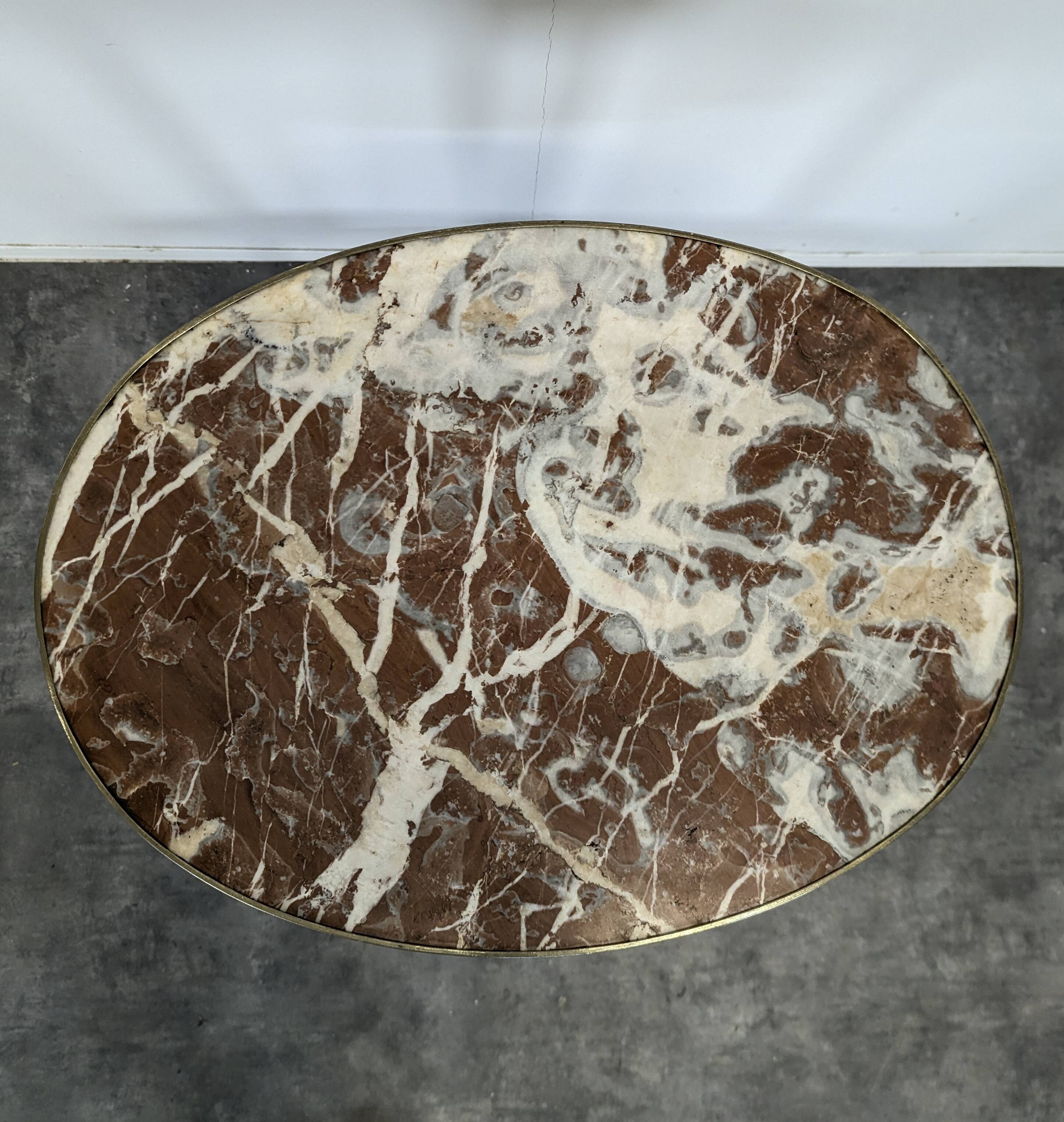 Louis XV style gueridon with bronze fittings