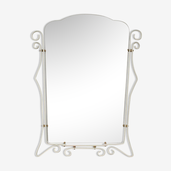 Miroir forme libre " blason " doré  76 x 58,5cm